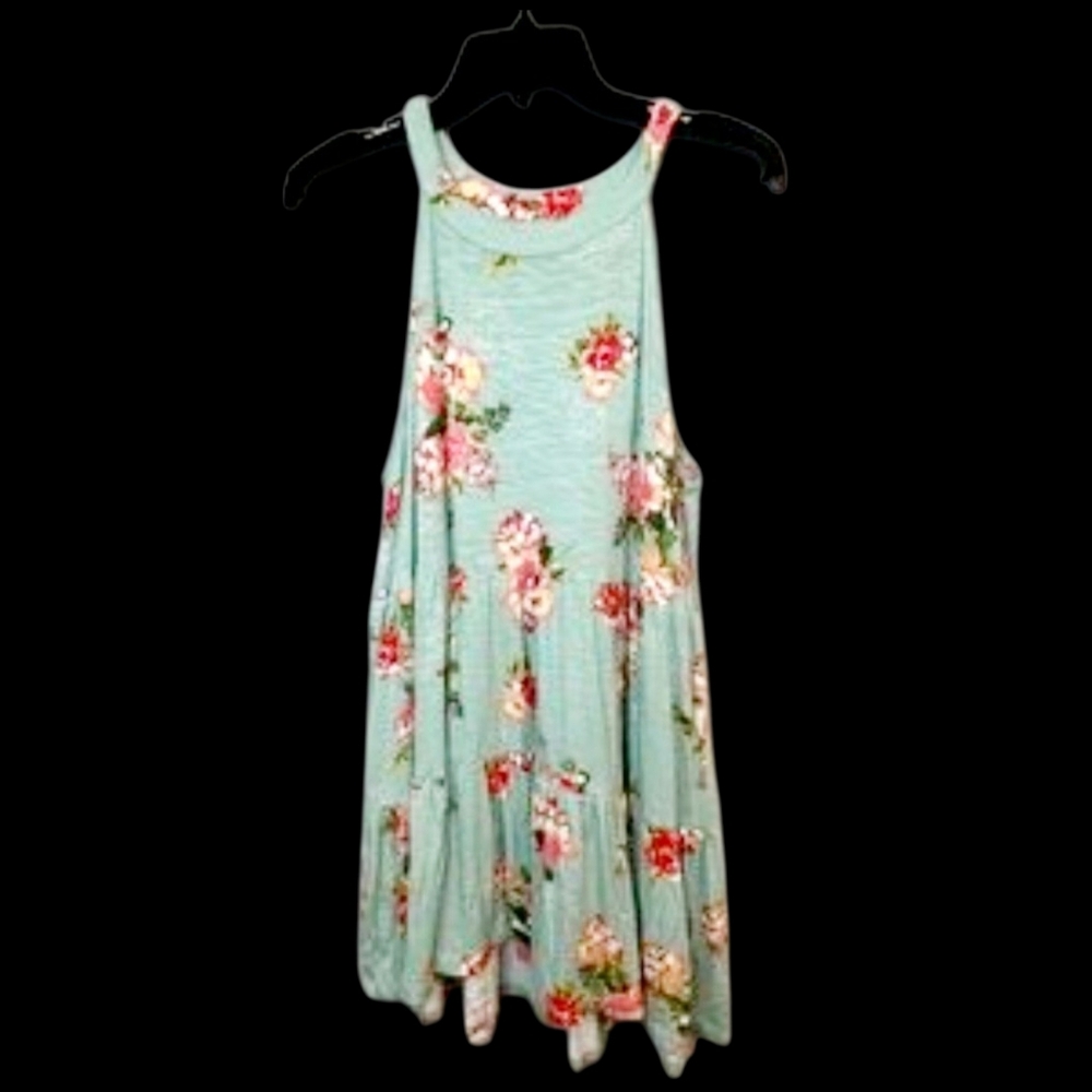 Torrid 0 Super Soft Knits Floral Babydoll Sleeveless With Ruffle Cottagecore 0X